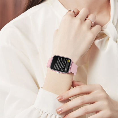LOANIY Y22 Heart Rate Monitoring Smart Bluetooth Watch, Pink, Black, Gold, Silver Gray