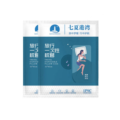 2 PCS Travel Hotel Supplies Disposable Anti-dirty Pillowcase Sheet Quilt Cover, Quilt Cover For 1 Person 190x220cm, Quilt Cover For 2 Person 240x220cm, Sheet For 1 Person 160x220cm, Sheet For 2 Person 220x220cm, Pillowcase 50x80cm, 3 In 1 For 1 Person ...