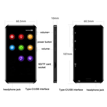 WIFI Game E-Book Touch Screen Bluetooth Mini Tablet MP3/MP4/MP5, TF Capacity:, 0GB, 4GB, 8GB, 16GB, 32GB, 128GB