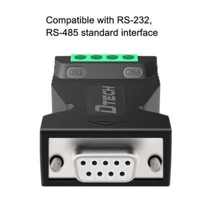 DTECH DT-9001 Industrial Grade Lightning And Surge Protection RS232 To 485 Converter, DT-9001
