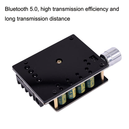 ZK-1002L Mini High Power Bluetooth Amplifier Board with Knob Adjust Volume Switch, ZK-1002L