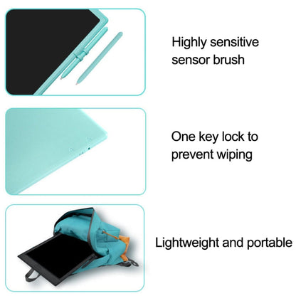 10 inch LCD Writing Board Children Hand Drawn Board, Style:, Black Monochrome, Light Blue Monochrome, Light Pink Monochrome, Black Colorful, Light Blue Colorful, Light Pink Colorful