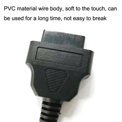16PIN USB AM To OBD2 Female Conversion Cable Car Computer Diagnostic Cable, 16PIN