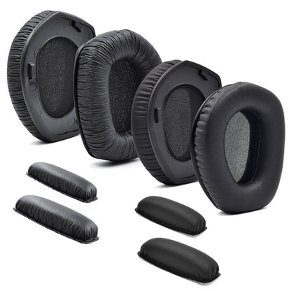 2 PCS Headphone Head Beam Protection Pad, For Sennheiser HDR RS165 175 (Frog Leather), For Sennheiser HDR RS185 (Frog Leather), For Sennheiser HDR RS165 175 (Protein Skin )