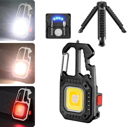 E-SMARTER W5138 Mini Bright Light Portable Flashlight, Specification:, Black, Tarnish, Black+Magnet, Tarnish+Magnet, Black+Bracket, Tarnish+Bracket, Black+Magnet+Bracket, Tarnish+Magnet+Bracket