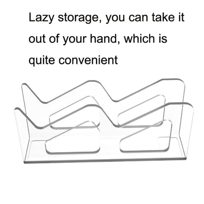 IPLAY HBX-433 Gamepad Transparent Desktop Display Stand For PS4 / PS5 / PS3 / Xbox / Switch, HBX-433