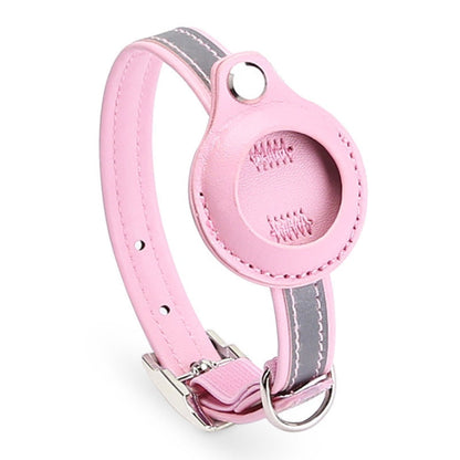 For AirTag 2nd Gen / AirTag 1st Gen Tracker Protective Cover Pet PU Collar, XS, M, S
