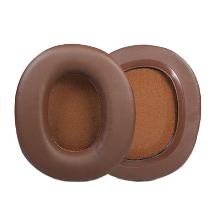 2 PCS Headset Sponge Earmuffs For SONY MDR-7506 / V6 / 900ST, Gray Stitching, Black Stitching, White Stitching, Brown Stitching, Black Net, Net Stitching, Black White Net, Black Blue Net, Black Green Net, Black Lambskin, Brown Lambskin, Black Bright   ...