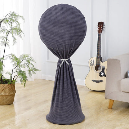 Round Elasticity Fan Dust Cover Household Use Fabric Fan Protective Cover, 110x45cm Blue, 110x45cm Gray, 110x45cm Green