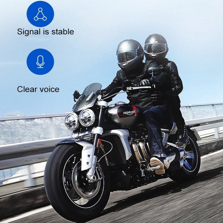 Motorcycle Helmet Call Music Navigation Bluetooth Headset, Red, Yellow, Green