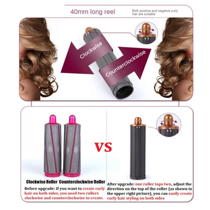 13.4cm Upgraded Long Barrel Curling Iron for Dyson i.d./HD01/02/03/04/08 Hair Dryer 40mm Gold, 13.4cm 30mm Gold, 13.4cm 30mm Red, 13.4cm 40mm Gold, 13.4cm 40mm Red