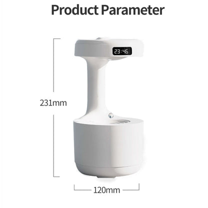 W1 LED Smart Display Anti-Gravity Water Drop Humidifier, W1