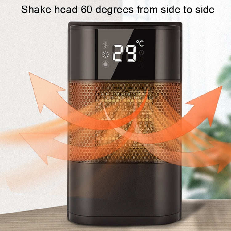 N8 Table Air Heater Indoor Quick Heat Energy Saving Electric Heater,  Specification:, EU Plug