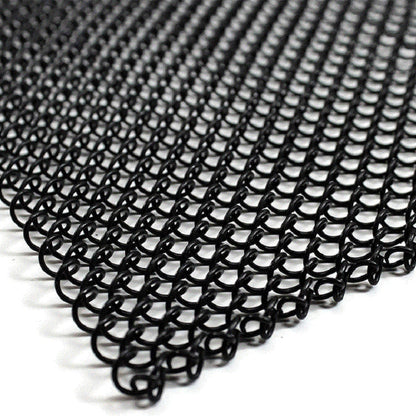 Fireplace Metal Mesh Screen Fireplace Screen To Prevent Sparks From Spilling Out, 61x45.7cm
