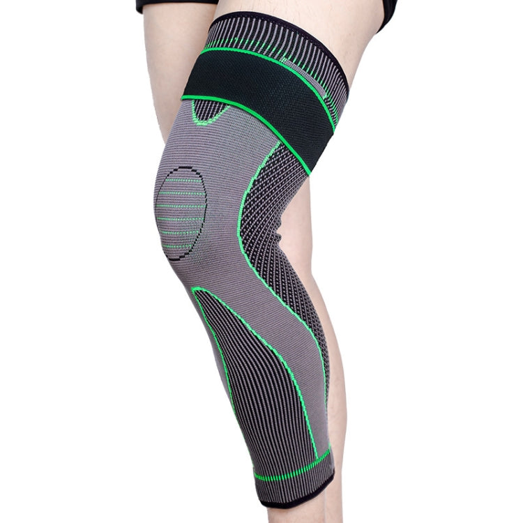 Nylon Knitted Riding Sports Extended Knee Pads, M