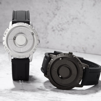 EUTOUR E030 Magnetic Ball Men Bezel-Free Design Watch