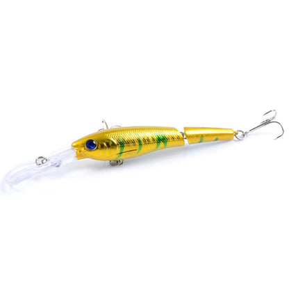 M0208 13.3cm/13.4g Lure Bionic Multi-section Mino Fake Lure Plastic Lure, M0208 1, M0208 2, M0208 3, M0208 4, M0208 6
