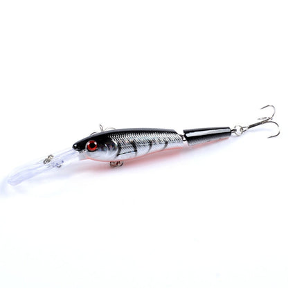 M0208 13.3cm/13.4g Lure Bionic Multi-section Mino Fake Lure Plastic Lure, M0208 1, M0208 2, M0208 3, M0208 4, M0208 6