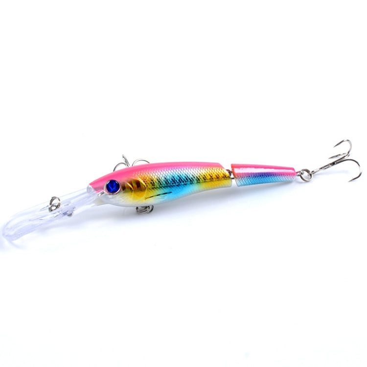 M0208 13.3cm/13.4g Lure Bionic Multi-section Mino Lure Plastic Lure, M0208 4, M0208 6, M0208 1, M0208 2, M0208 3