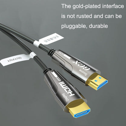 HDMI 2.0 Male To HDMI 2.0 Male 4K HD Active Optical Cable, Cable Length:, 1.8m(Grey), 3m(Grey), 5m(Grey), 8m(Grey), 10m(Grey), 15m(Grey), 20m(Grey), 25m(Grey), 30m(Grey), 35m(Grey), 40m(Grey), 45m(Grey), 50m(Grey), 60m(Grey), 70m(Grey), 80m(Grey)      ...