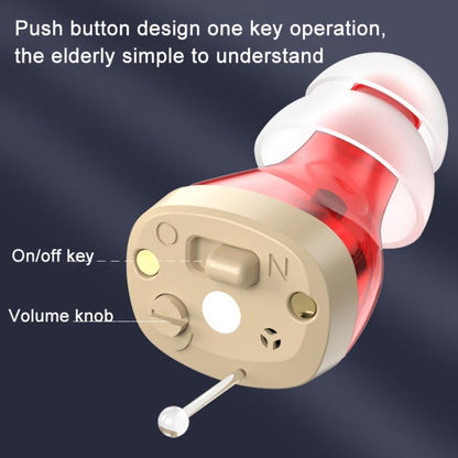 GM-912 Digital Hearing Aid Sound Amplifier With Digital Display Charging Compartment