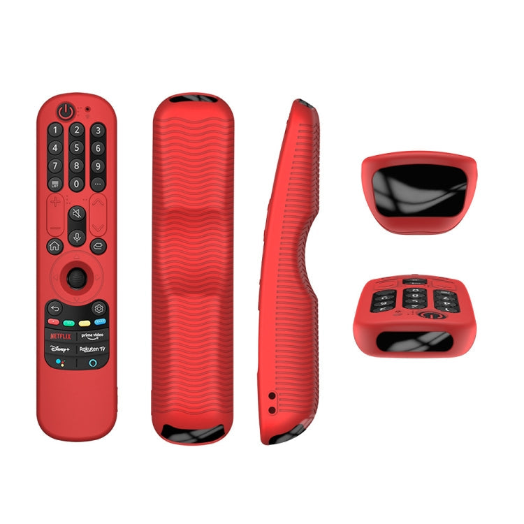 For LG An-MR21GC / AN-MR21N / AN-MR21GA TV Remote Control Silicone Protective Case, Y36 Luminous Blue, Y36 Luminous Green, Y36 Black, Y36 Blue, Y36 Red