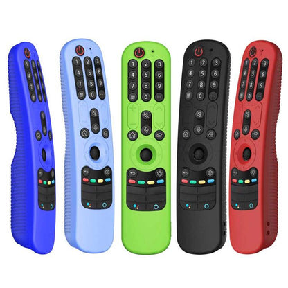 For LG An-MR21GC / AN-MR21N / AN-MR21GA TV Remote Control Silicone Protective Case, Y36 Black, Y36 Blue, Y36 Red, Y36 Luminous Blue, Y36 Luminous Green