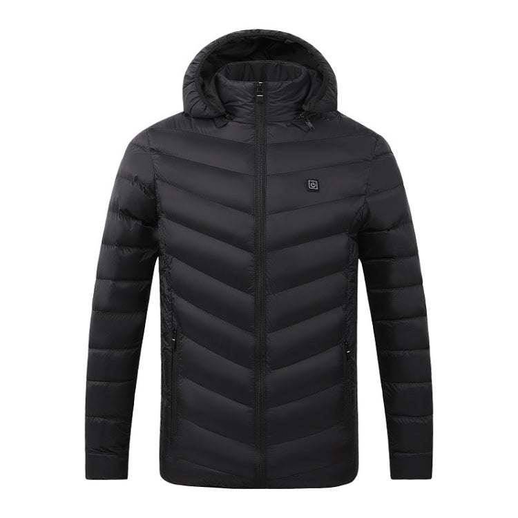 USB Winter Electric Heated Jacket Warm Thermal Jacket, 4 Zone Blue S, 4 Zone Blue M, 4 Zone Blue L, 4 Zone Blue XL, 4 Zone Blue XXL, 4 Zone Blue 3XL, 4 Zone Blue 4XL, 4 Zone Black  S, 4 Zone Black  M, 4 Zone Black  L, 4 Zone Black  XL, 4 Zone Black  XX...