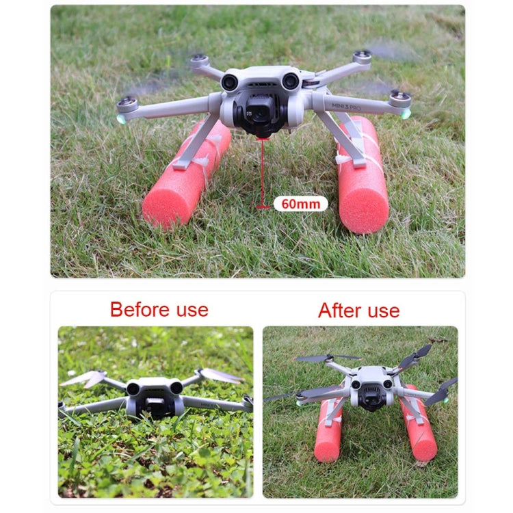 CQT 913492 Floating Heightened Drone Landing Gear Buoyancy Rod, For DJI Mini 3 Pro
