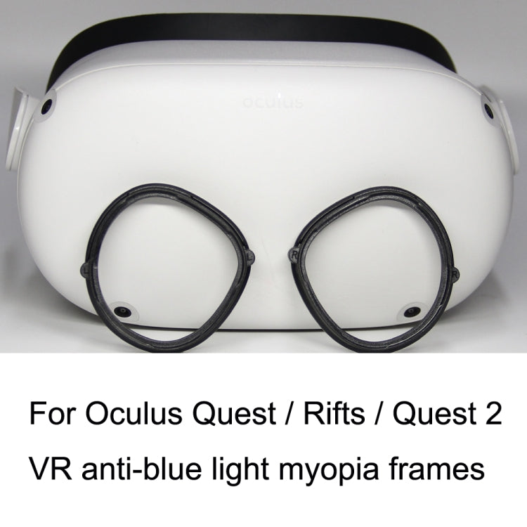 For Oculus Quest / Rifts / Quest 2 1pair VR All-in-one Glasses Frame Magnetic Suction Frame Can Match Myopic Lenses, Glasses Frame(Red), Glasses Frame(Blue), Glasses Frame(Black)