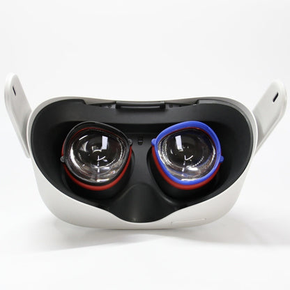 For Oculus Quest / Rifts / Quest 2 1pair VR All-in-one Glasses Frame Magnetic Suction Frame Can Match Myopic Lenses, Glasses Frame(Red), Glasses Frame(Blue), Glasses Frame(Black)