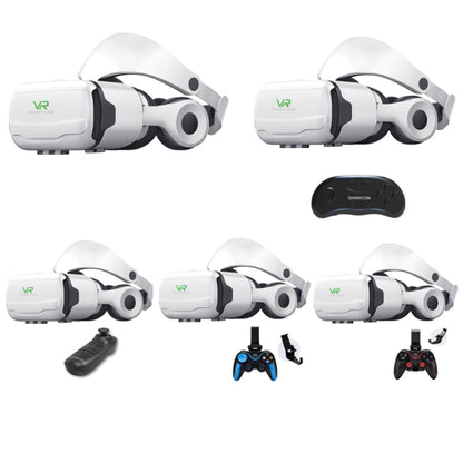 Mobile Phone 3D Virtual Reality VR Game Helmet Glasses With Headset, G02EF
