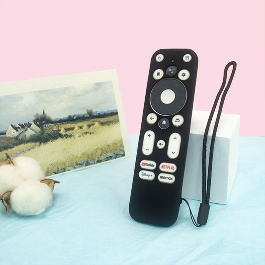 Y55 For ONN Android TV 4K UHD Streaming Device Anti-Fall Silicone Remote Control Cover