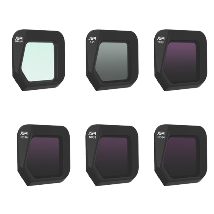 JSR JSR-1008 For DJI Mavic 3 Classic Youth Edition Drone Filter, Style:, MCUV, CPL, ND8, ND16, ND32, ND64, ND256, ND1000, ND8PL, ND16PL, ND32PL, ND64PL, Night, Star, Gold Drawing, Blue Drawing, CPL+ND8+ND16, ND8+ND16+ND32+ND64, ND8PL+ND16PL+ND32PL+ND64...