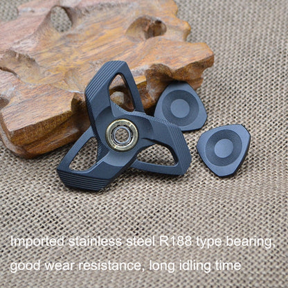 CKFSL Fingertip Gyroscopy EDC Hand Spinner Metal Stress Relief Toys, CKFSL(Blue Spots)