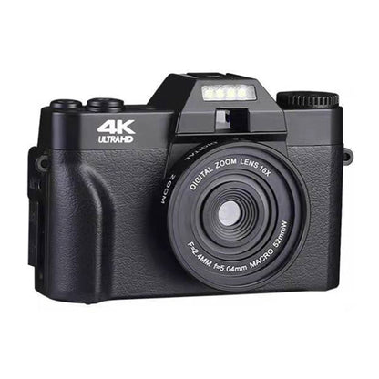 R10 4K HD 48MP Retro Foldable Screen Digital Camera, R10 Simple Version