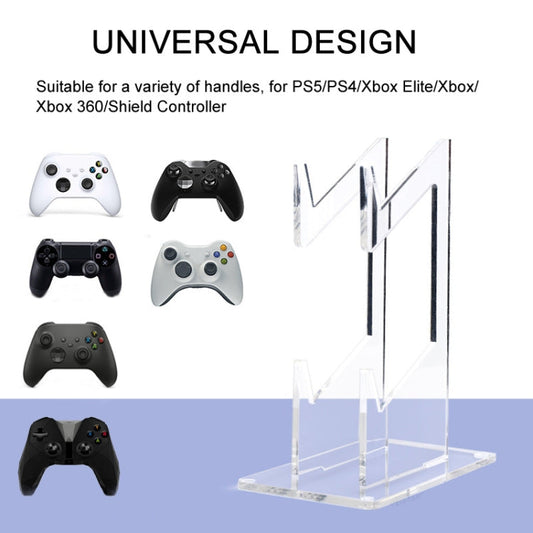 Acrylic Double Layer Game Handle Storage Bracket for PS4/ PS5/PS3, For PS4/ PS5/PS3