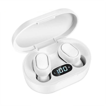 E7s Digital Sports Waterproof TWS Bluetooth 5.0 In-Ear Headphones, E7s (Black), E7s (White), E7s (Yellow), E7s (Blue), E7s (Pink), E7s (Green)