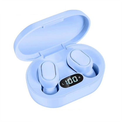 E7s Digital Sports Waterproof TWS Bluetooth 5.0 In-Ear Headphones, E7s (Black), E7s (White), E7s (Yellow), E7s (Blue), E7s (Pink), E7s (Green)
