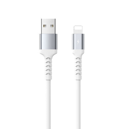 REMAX RC-C008 2.4A TPE Soft Anti-breakage Data Cable,Length 1m, USB To Micro USB, USB To 8 Pin