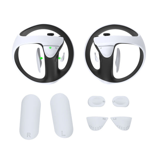 For PS5 VR2 DOBE Non-Slip Silicone Pad Kit Handle Button Protector, TP5-2512
