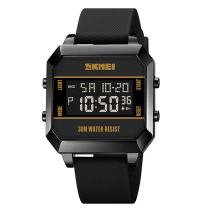 SKMEI 1848 Fashion Multifunctional Student Sports Waterproof Men Watch, 1848(Yellow), 1848(Red), 1848(Black)