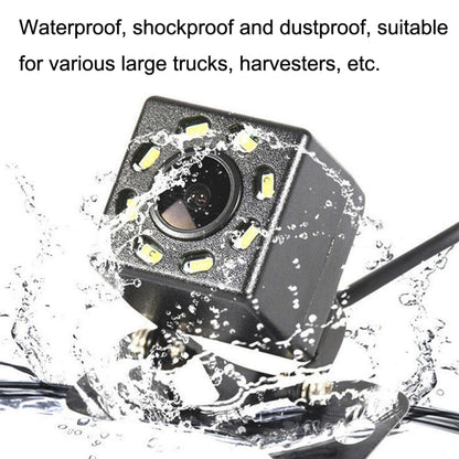 R0003 LED Fill Light External Reversing Video Camera HD Night Vision CCD Car Camera, 8 LED Lamp P System, 12 LED Lamp P System, 12 LED Lamp N System