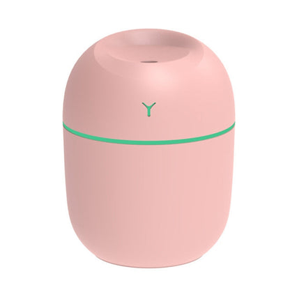 USB Mini Desktop Colorful Night Light Car Humidifier, Spec:, 250ml (Y-White), 250ml (Y-Pink), 250ml (Y-Blue), 220ml (Y2-White), 220ml (Y2-Pink), 220ml (Y2-Blue)