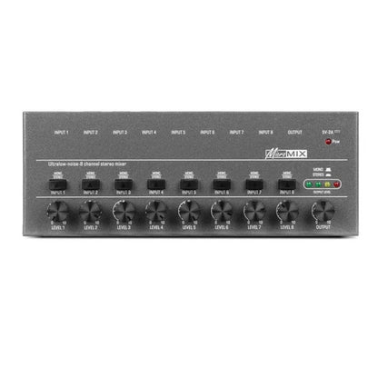 With Single Channel Stereo Switching Mini Signal Hybrid Small Audio, 4 Way mixer, 8 Way Mixer