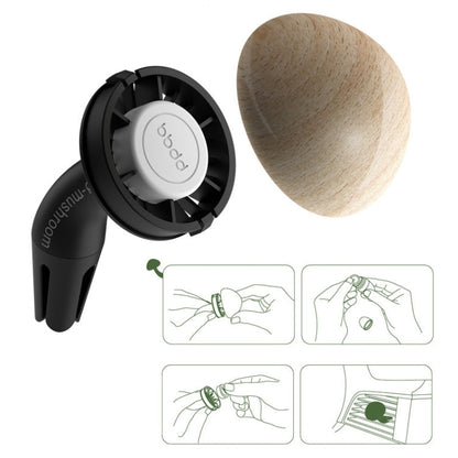 bbdd Mushroom Car Air Vent Aromatherapy Ornament