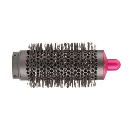 For Dyson Airwrap Cylinder Comb Hair Dryer Curling Attachment, 40mm Cylinder Comb Rose Red