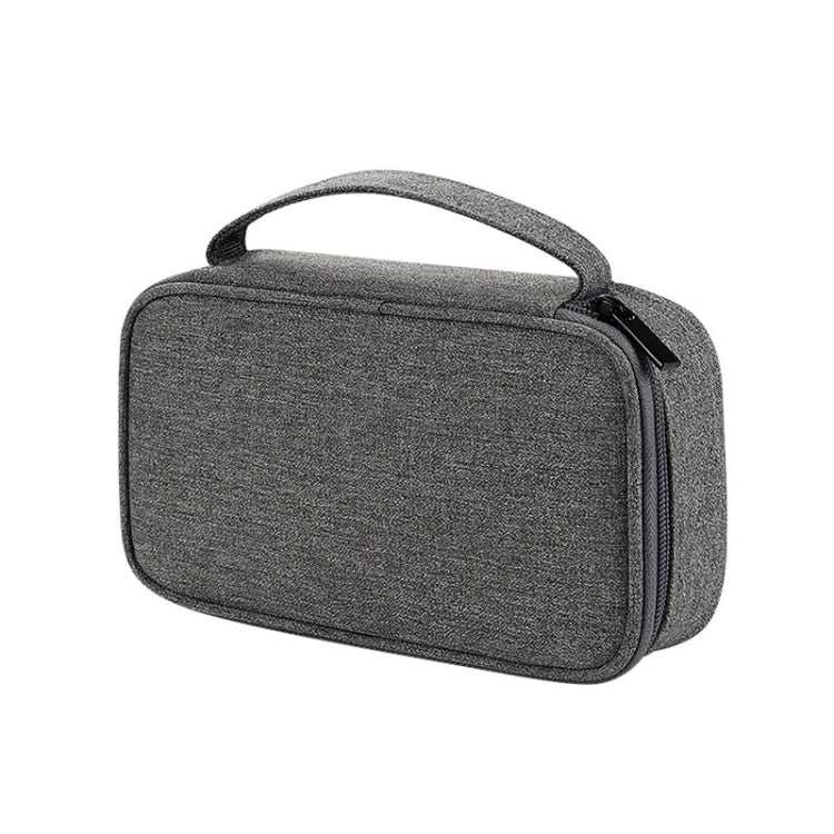 SM03DZ Waterproof Wear-resistant Digital Accessories Storage Bag, 20x5.3x12cm(Navy Blue), 20x5.3x12cm(Gray), 20x5.3x12cm(Pink), 20x5.3x12cm(Black), 20x5.3x12cm(Dark Gray)