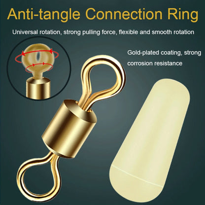 2pcs Outdoor Fishing Anti-tangle Spotted Invisible Line Set with Scale, 3.6m, 4.5m