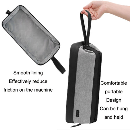 Baona BN-DS005 for Dyson Hair Dryer Curling Iron Accessories Organizer Bag, Black, Grey, Black Handle, Gray Handle